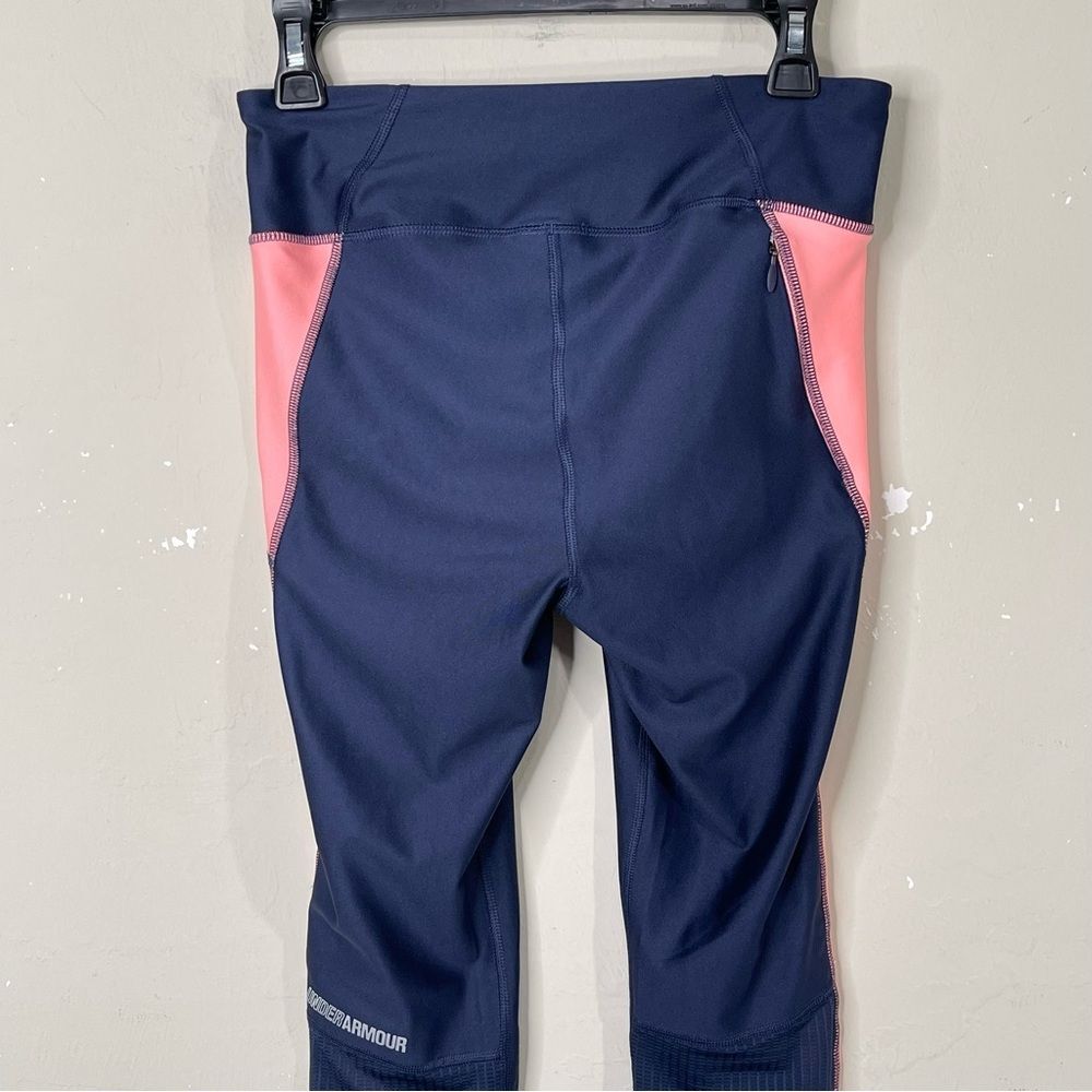 Under Armour Heat Gear Compression Legging Activewear Mesh Workout Sporty Size M - Picture 15 of 16